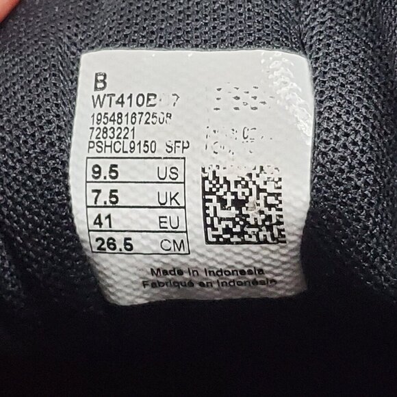 New Balance 410 Trail Running Shoes Womens 9.5 B Black With Purple/blue Accents - Picture 4 of 13